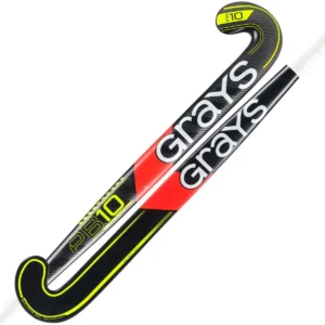 Grays PB10 Black/Fluro Yellow Hockey Stick 25/26